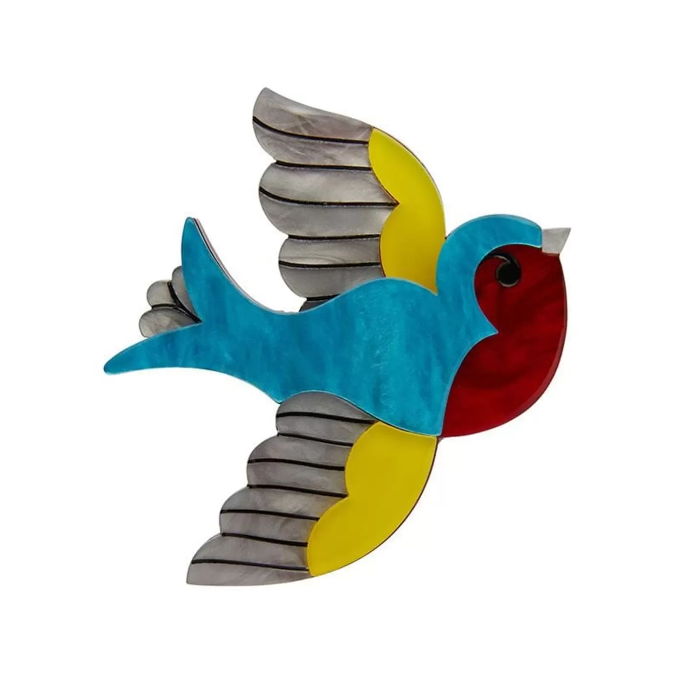 Erstwilder Betty Jo Sparrow Brooch* Brooches