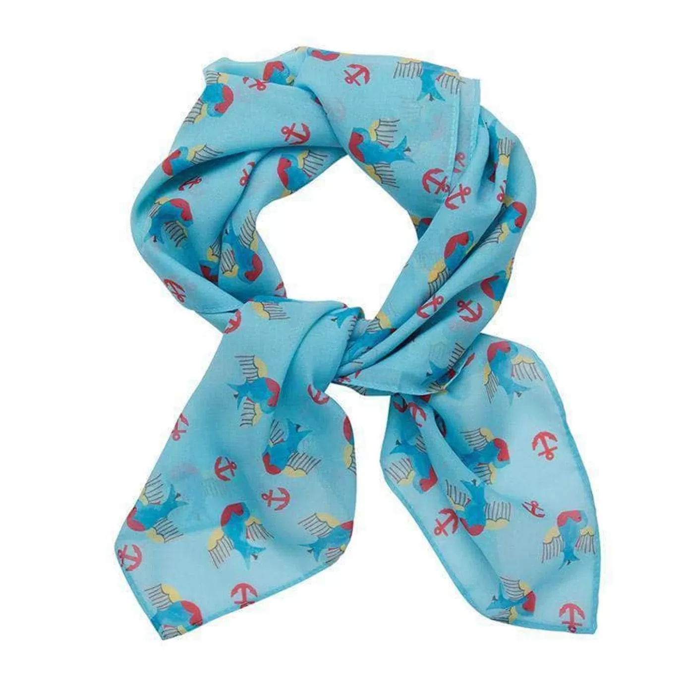 Erstwilder Betty Jo Sparrow Head Scarf* Scarves