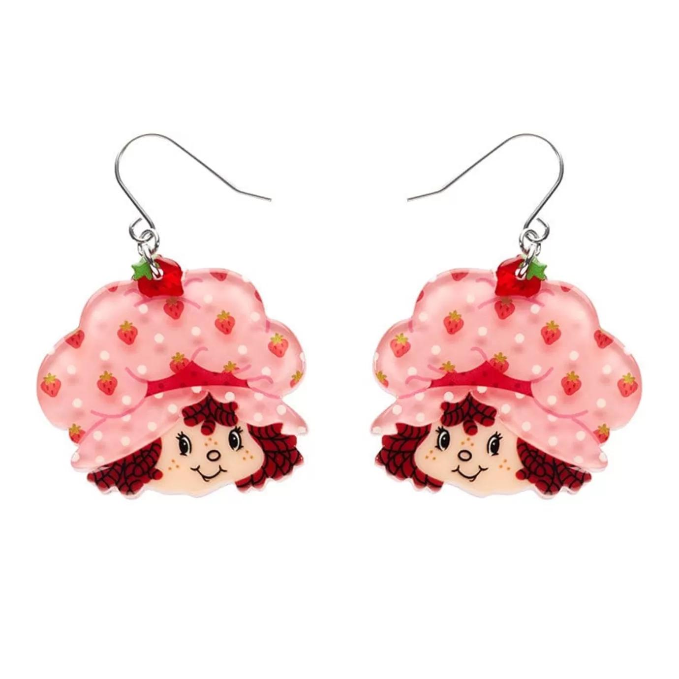 Erstwilder Big Adorable Strawberry Smile Drop Earrings* Earrings