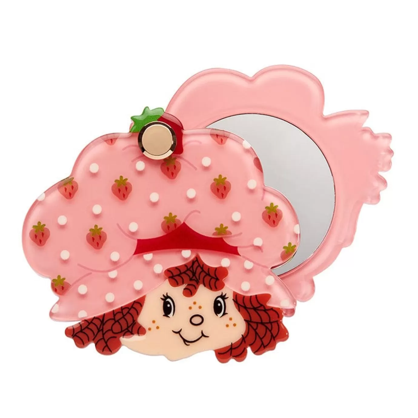 Erstwilder Big Adorable Strawberry Smile Mirror Compact* Mirror Compacts