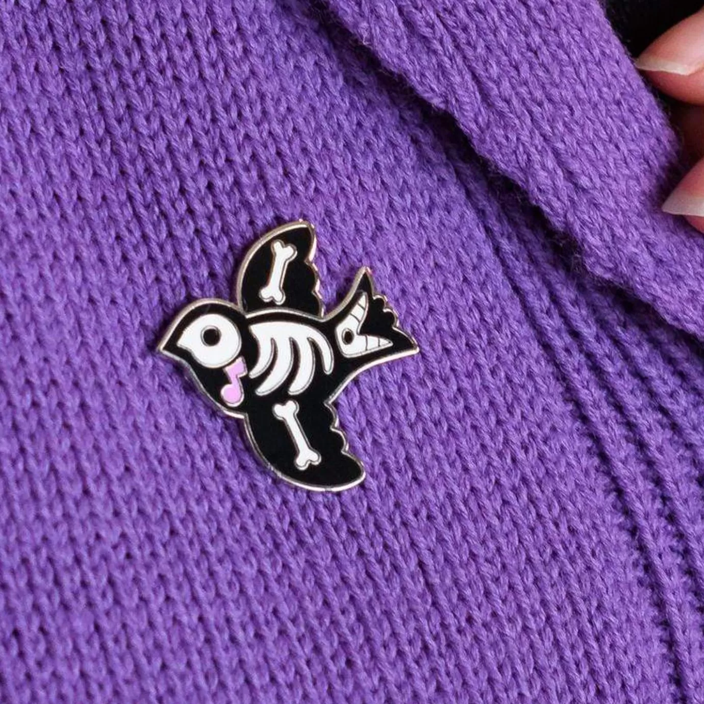 Erstwilder Birdie Boo Enamel Pin* Enamel Pins
