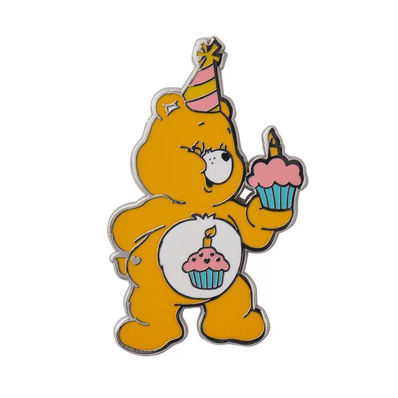 Erstwilder Birthday Bear'S Cake Enamel Pin* Enamel Pins