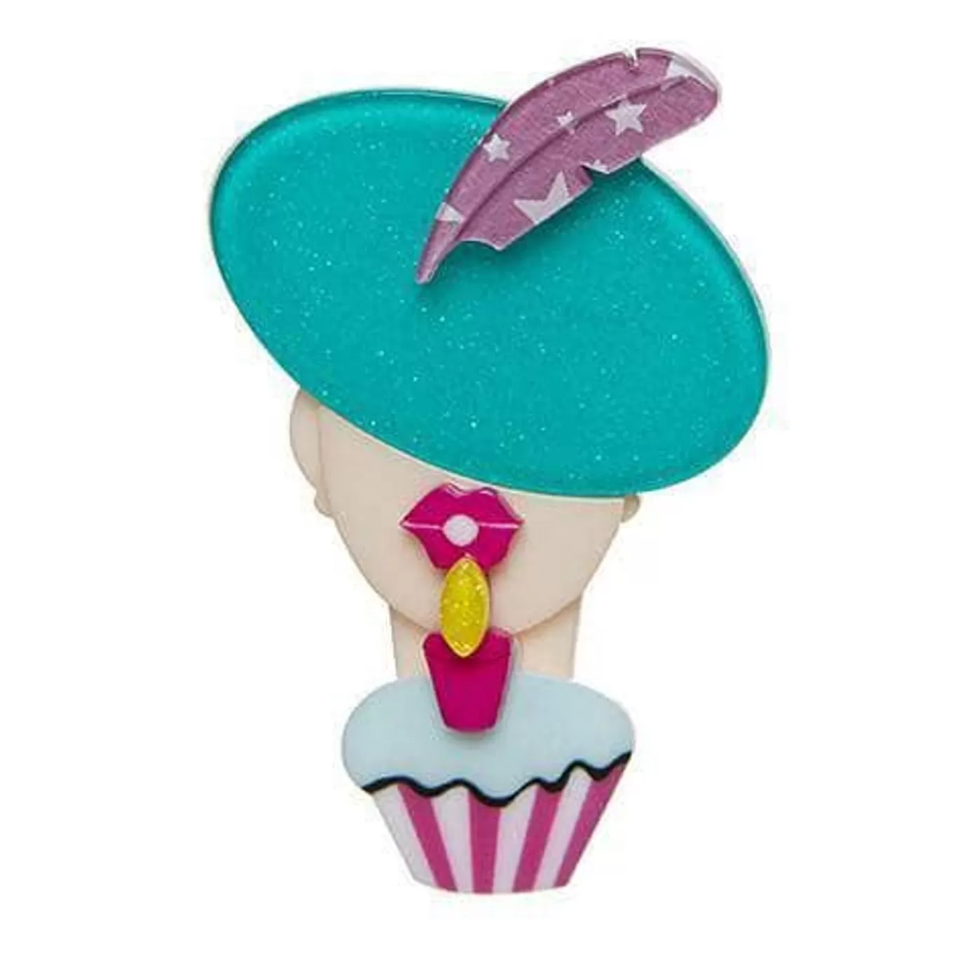 Erstwilder Birthday Chic Brooch* Brooches