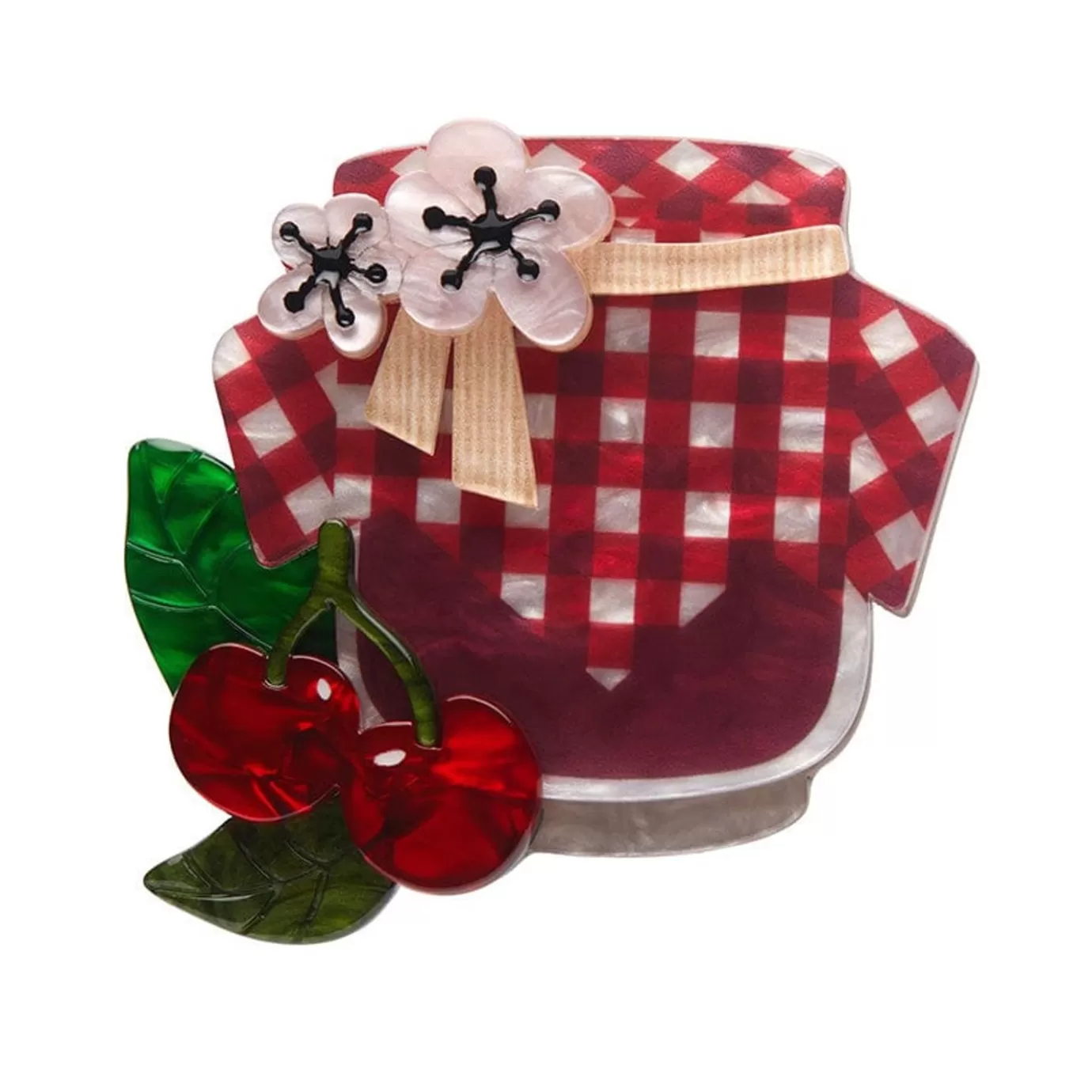 Erstwilder Black Cherry Bounce Brooch* Brooches