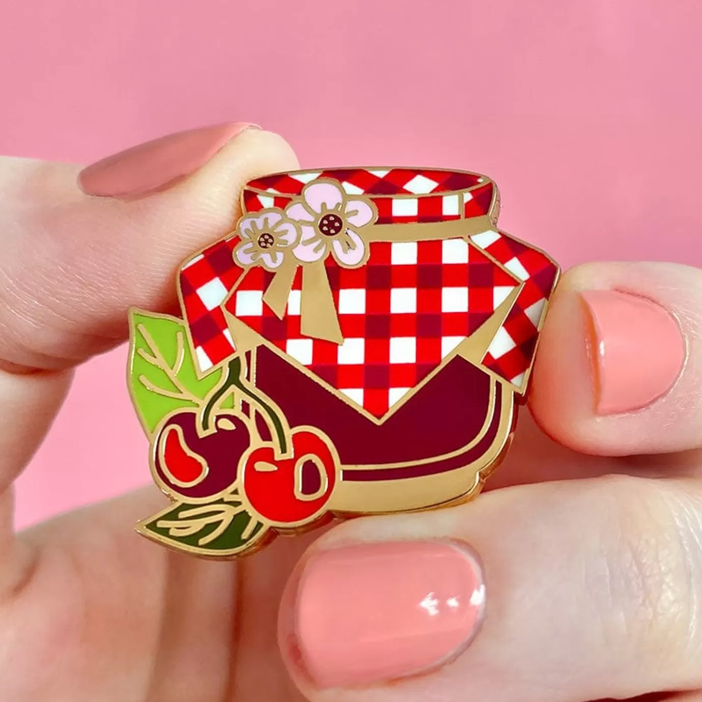 Erstwilder Black Cherry Bounce Enamel Pin* Enamel Pins
