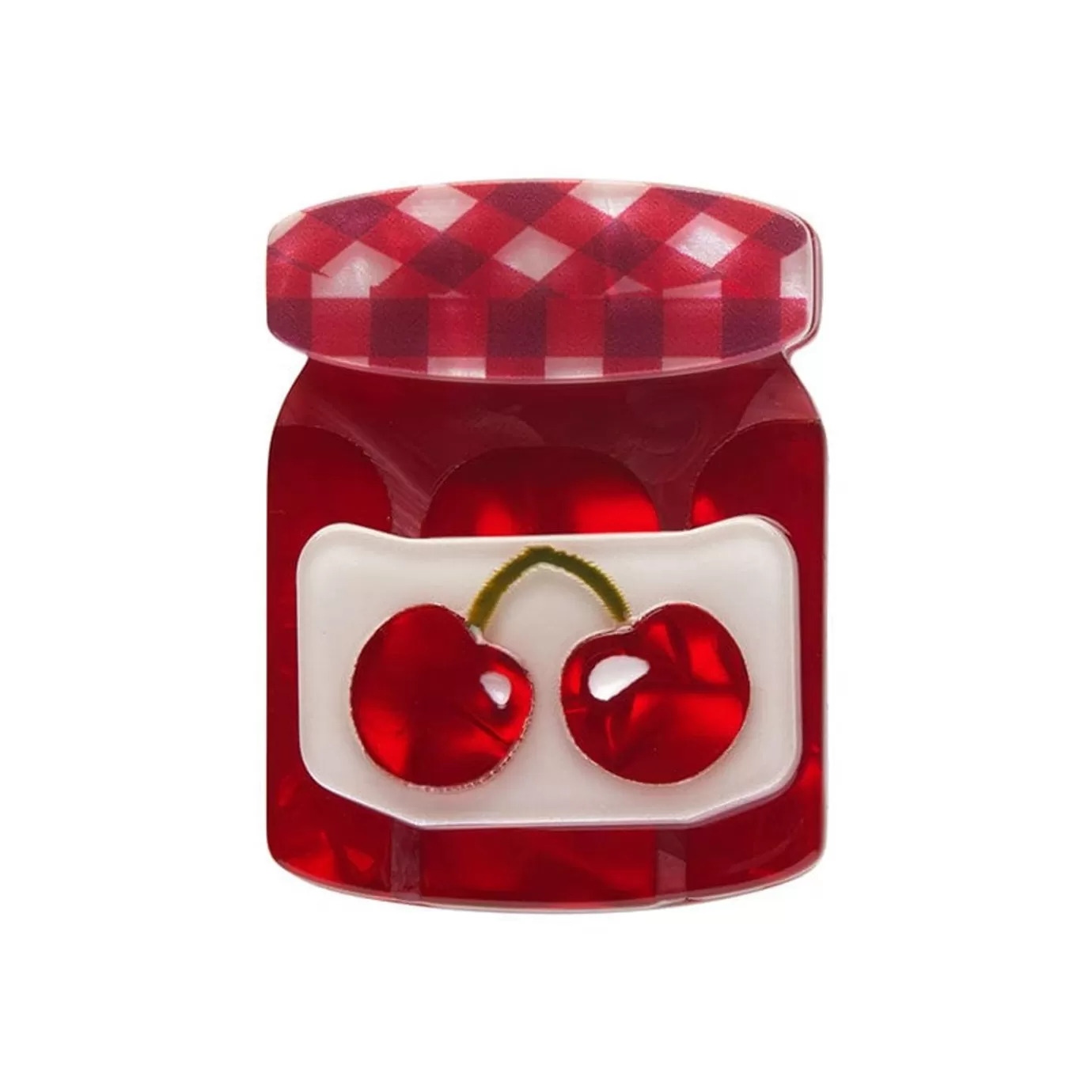 Erstwilder Black Cherry Precious Preserve Mini Brooch* Brooches