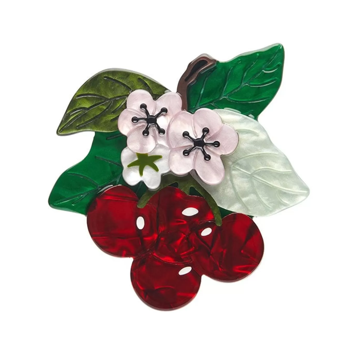 Erstwilder Blossoming Cherries Brooch* Brooches