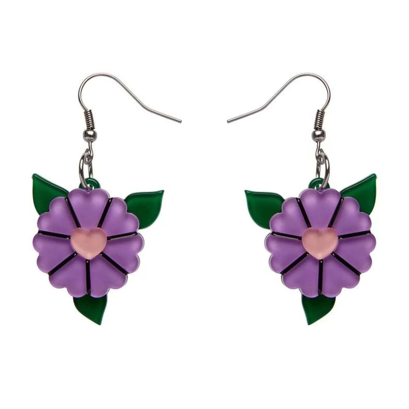 Erstwilder Blue Blooms Earrings* Earrings