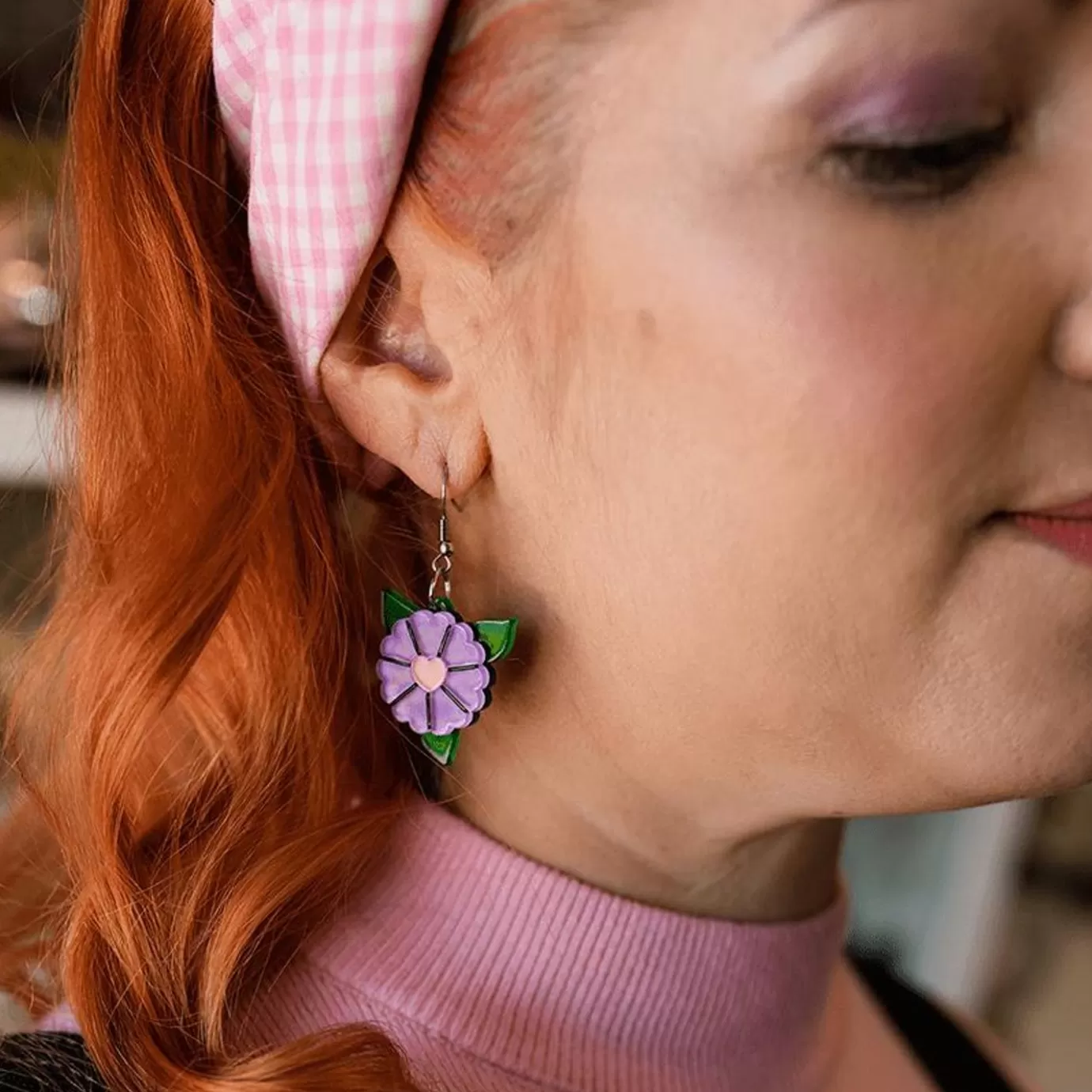 Erstwilder Blue Blooms Earrings* Earrings