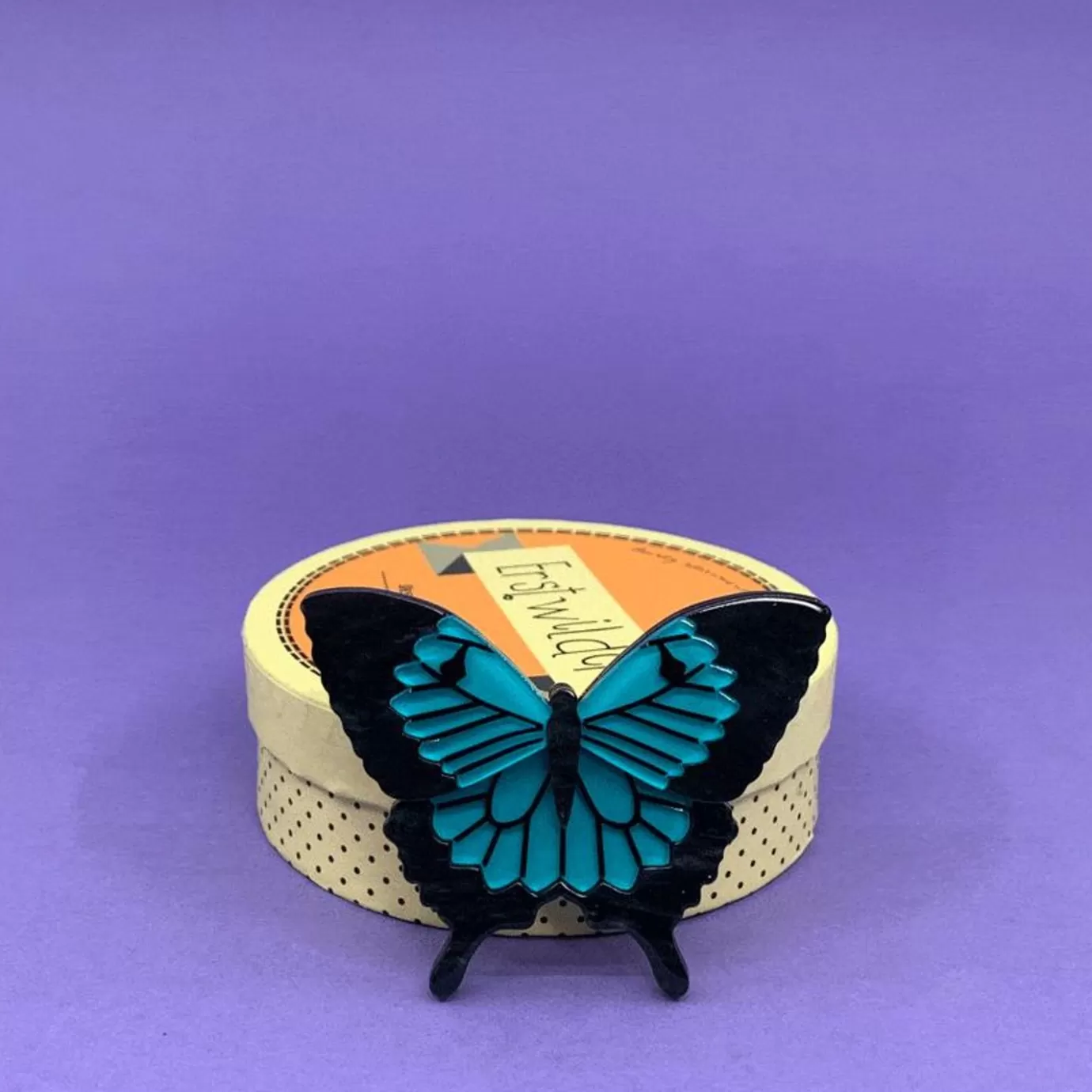 Erstwilder Blue Emperor Brooch* Brooches