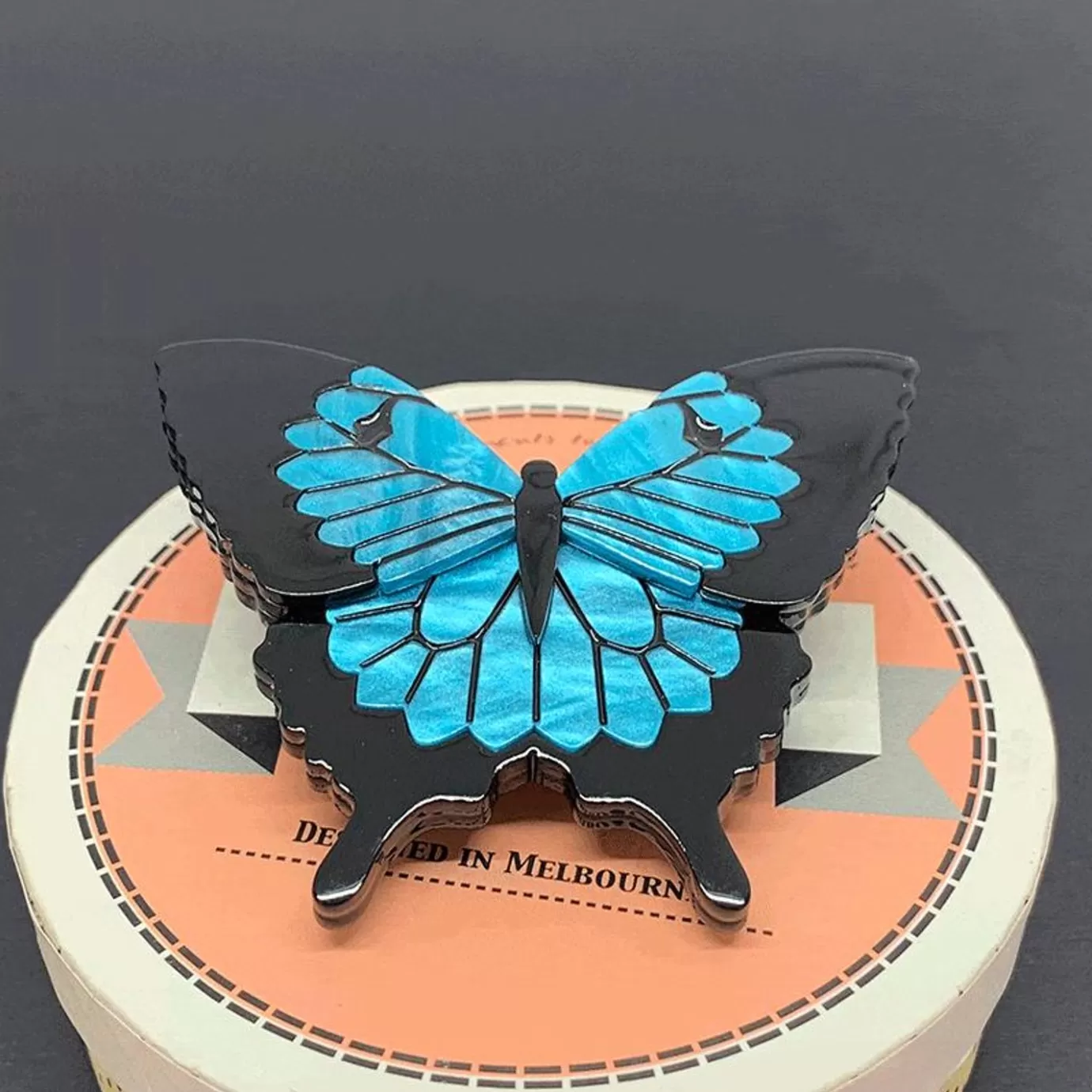Erstwilder Blue Emperor Brooch* Brooches