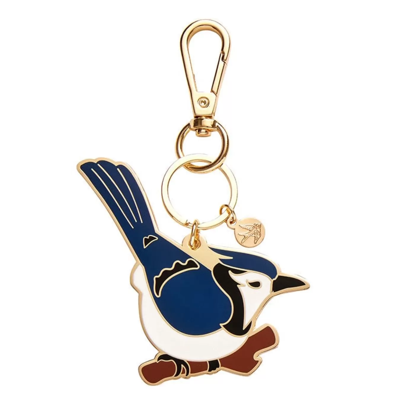 Erstwilder Blue Jay Way Key Ring* Enamel Key Rings