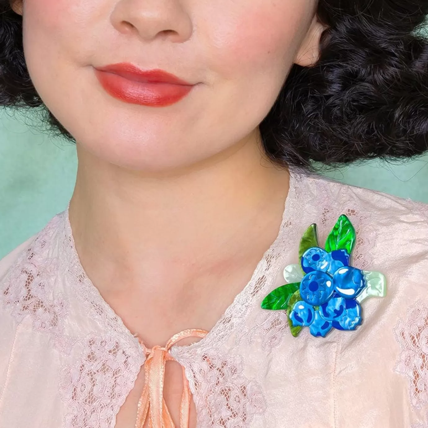 Erstwilder Blueberry Hill Brooch* Brooches