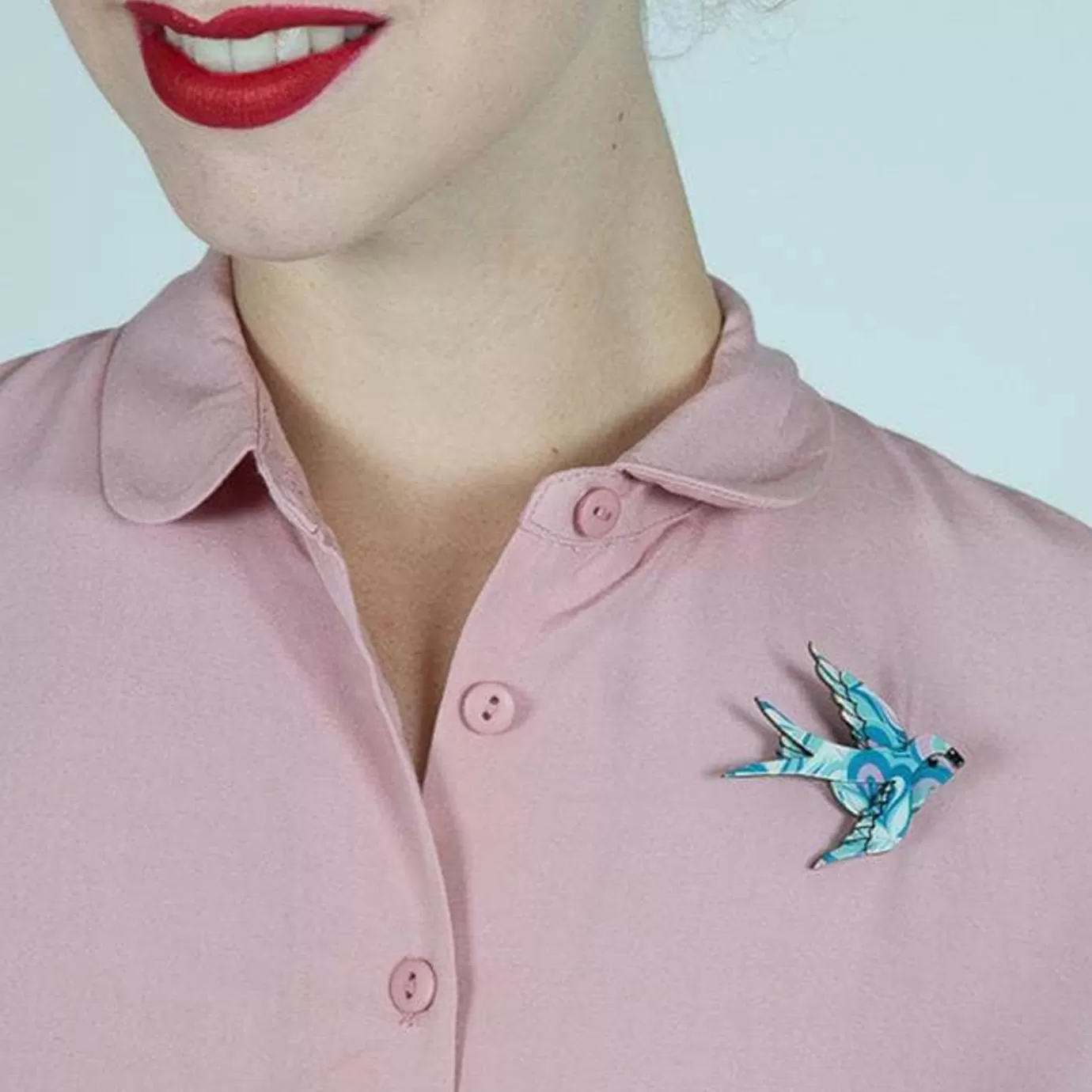 Erstwilder Bluebird Of Happiness Brooch* Brooches
