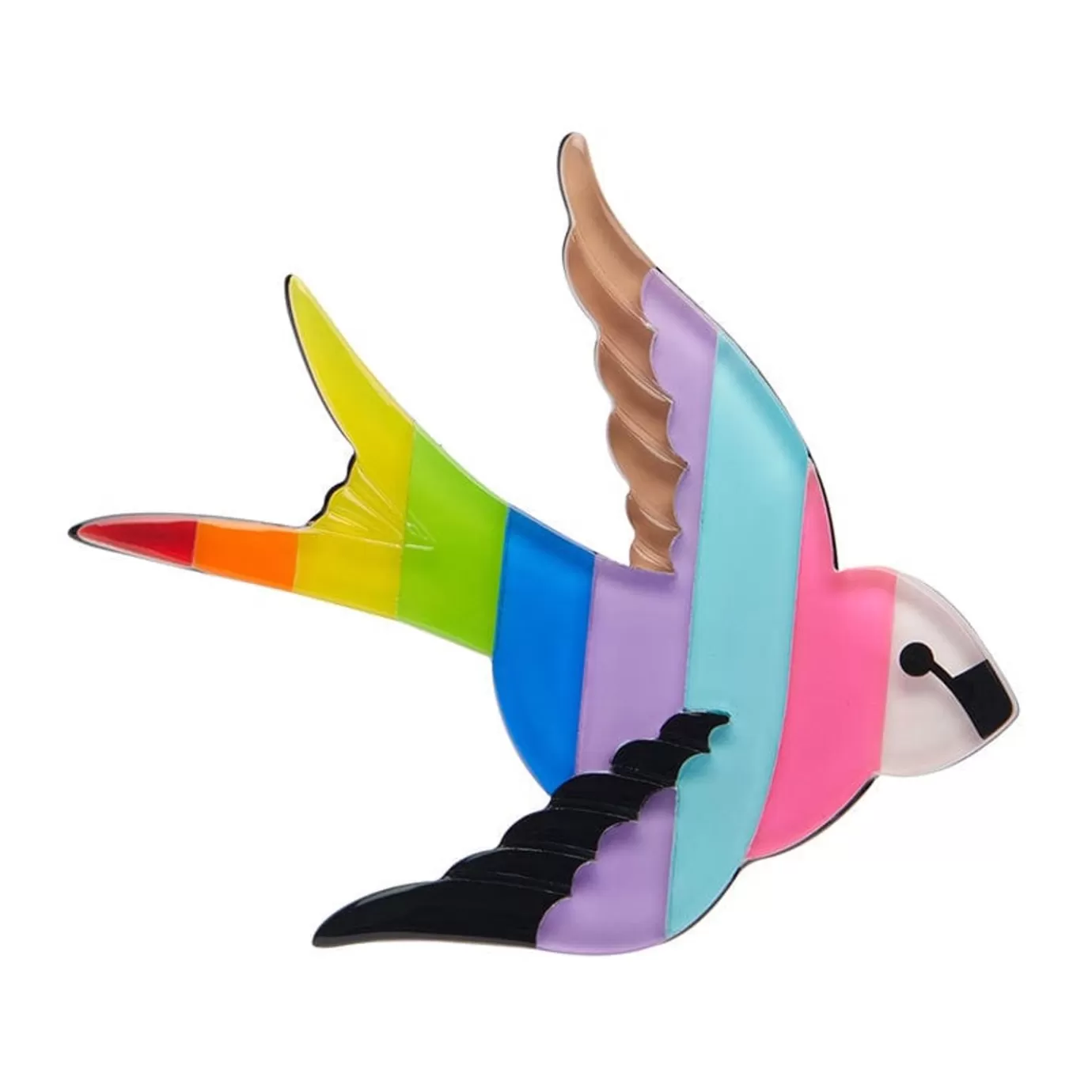 Erstwilder Bluebird Of Happiness For All Brooch* Brooches