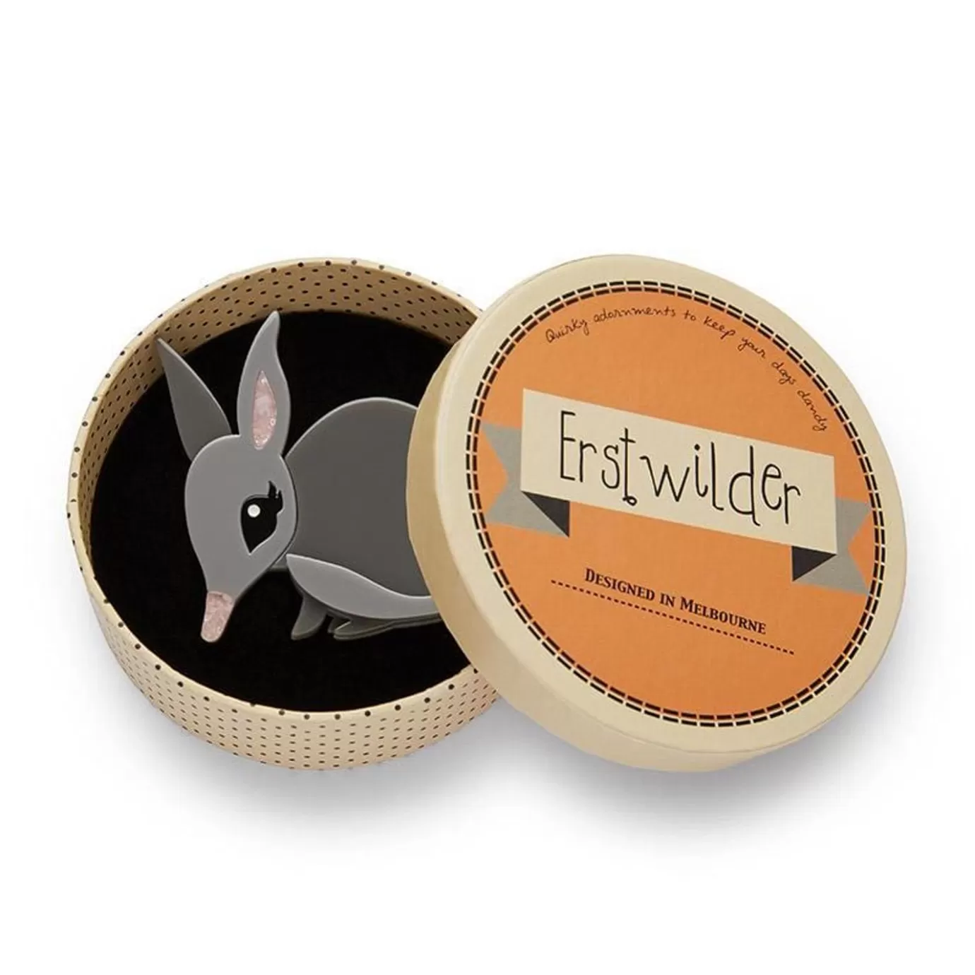 Erstwilder Blushing Bilby Brooch* Brooches