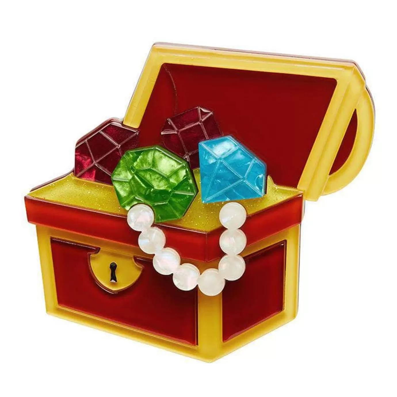Erstwilder Bootylicious Treasure Chest Brooch* Brooches