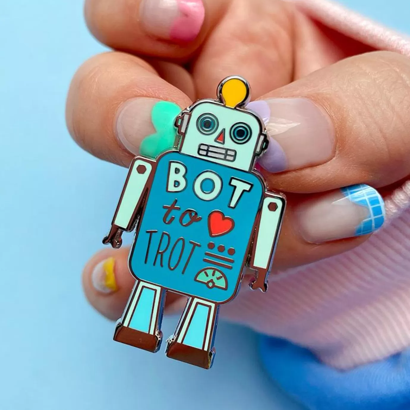 Erstwilder Bot To Trot Enamel Pin* Enamel Pins
