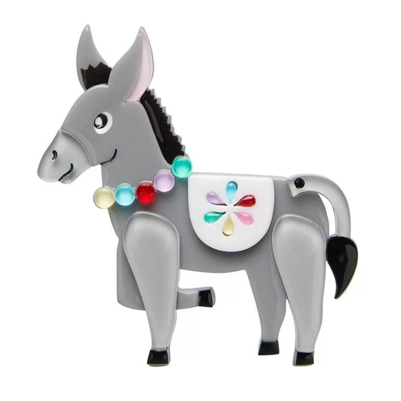 Erstwilder Brave Burro Donkey Brooch* Brooches