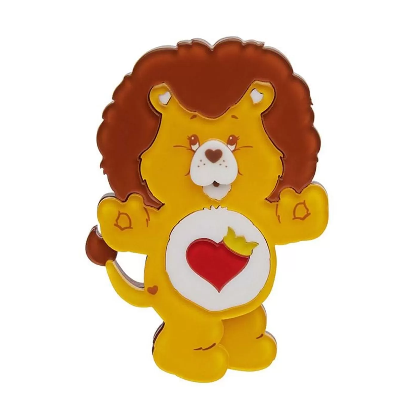 Erstwilder Brave Heart Lion Brooch* Brooches