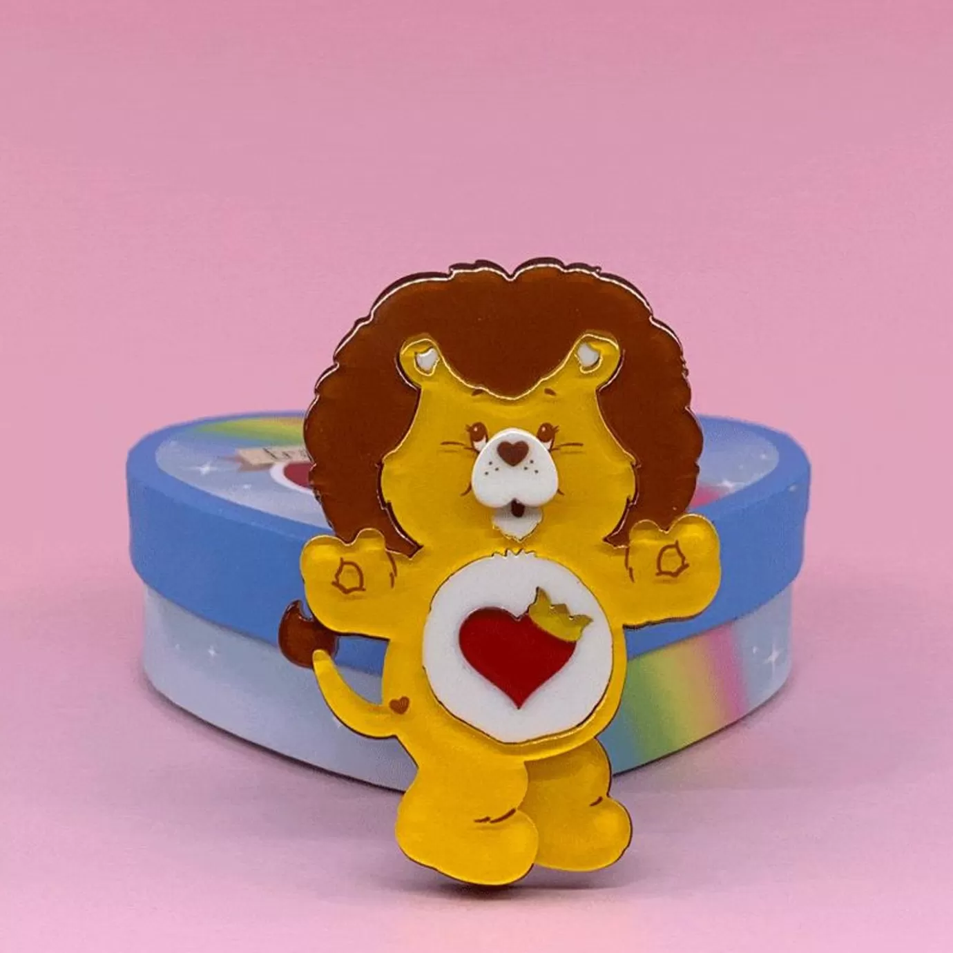 Erstwilder Brave Heart Lion Brooch* Brooches