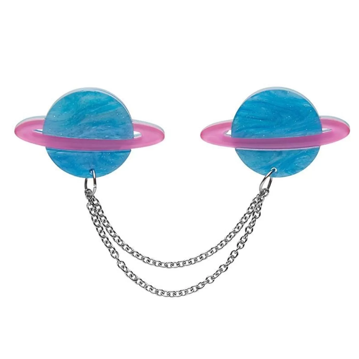 Erstwilder Brave New Worlds Cardigan Clips* Brooches