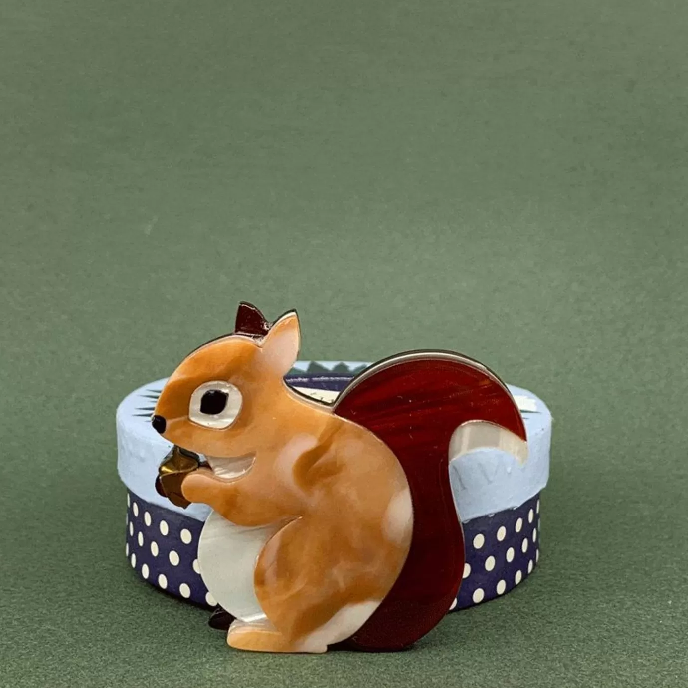 Erstwilder Bright-Eyed And Bushy Tailed Brooch* Brooches