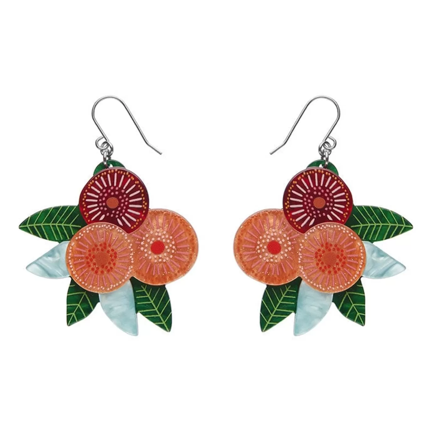 Erstwilder Brilliant Blossoms Flowering Gum Drop Earrings* Earrings