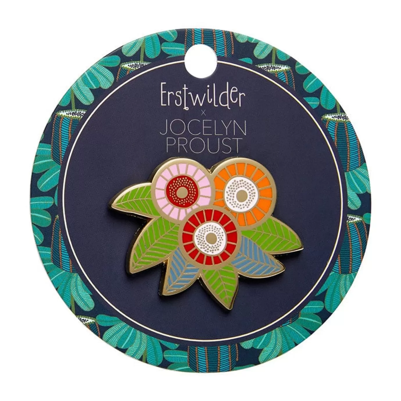 Erstwilder Brilliant Blossoms Flowering Gum Enamel Pin* Enamel Pins
