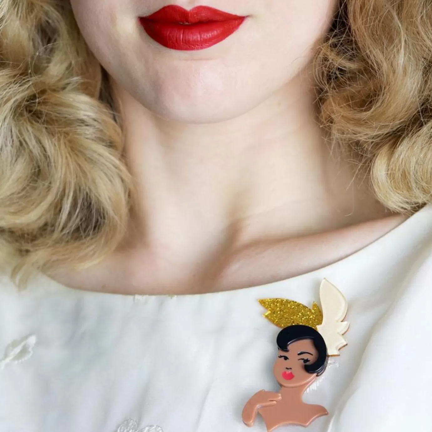 Erstwilder Bronze Venus Brooch* Brooches