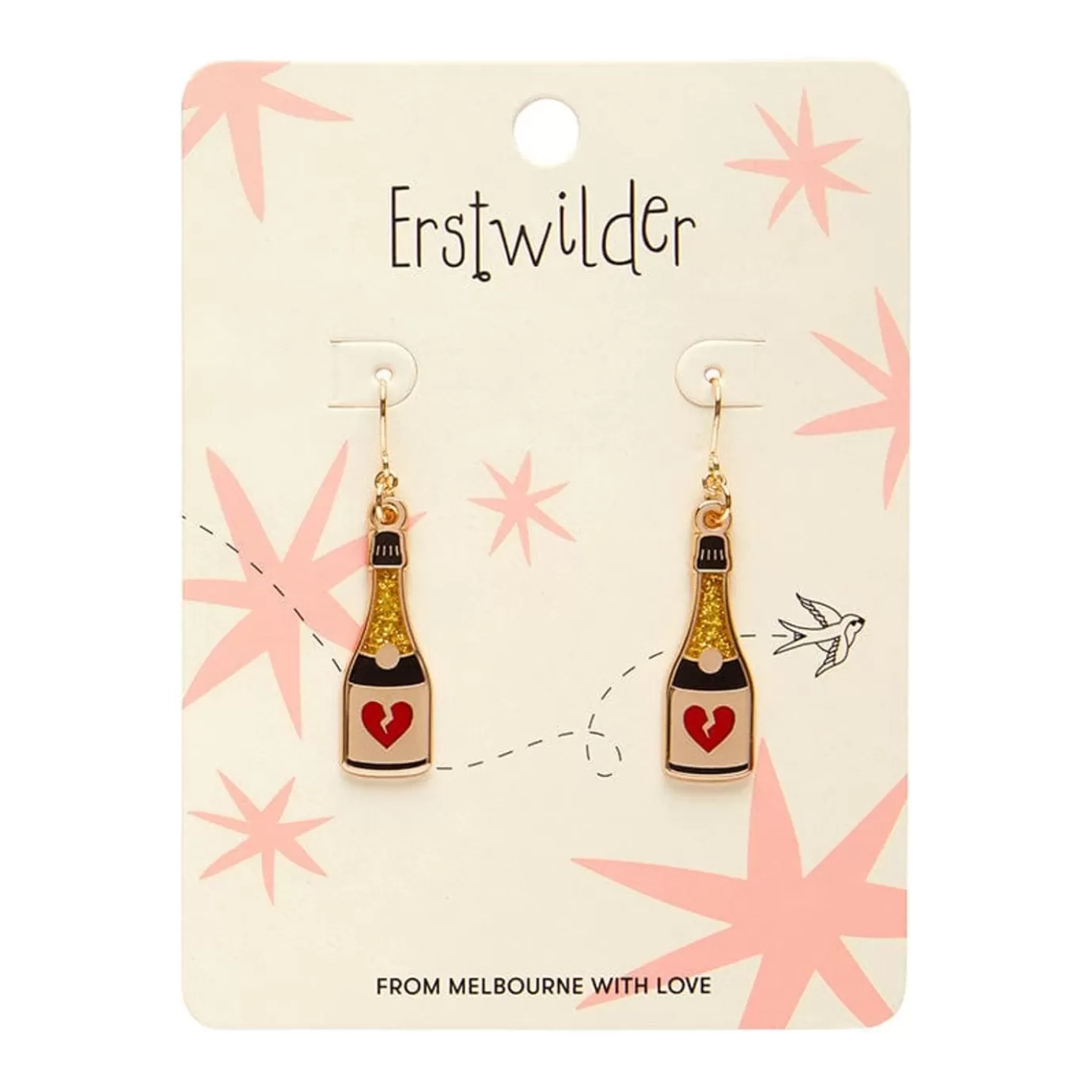 Erstwilder Bubble Trouble Enamel Drop Earrings* Enamel Earrings