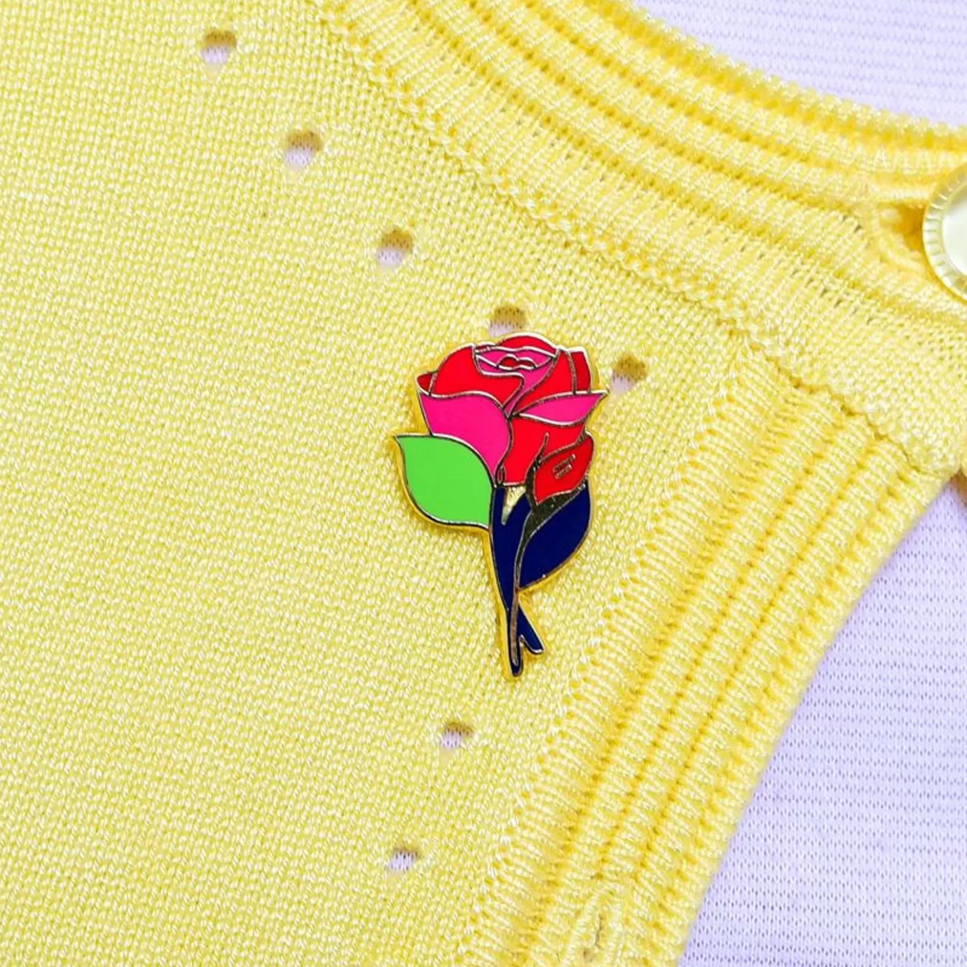 Erstwilder Budding Romance Enamel Pin* Enamel Pins