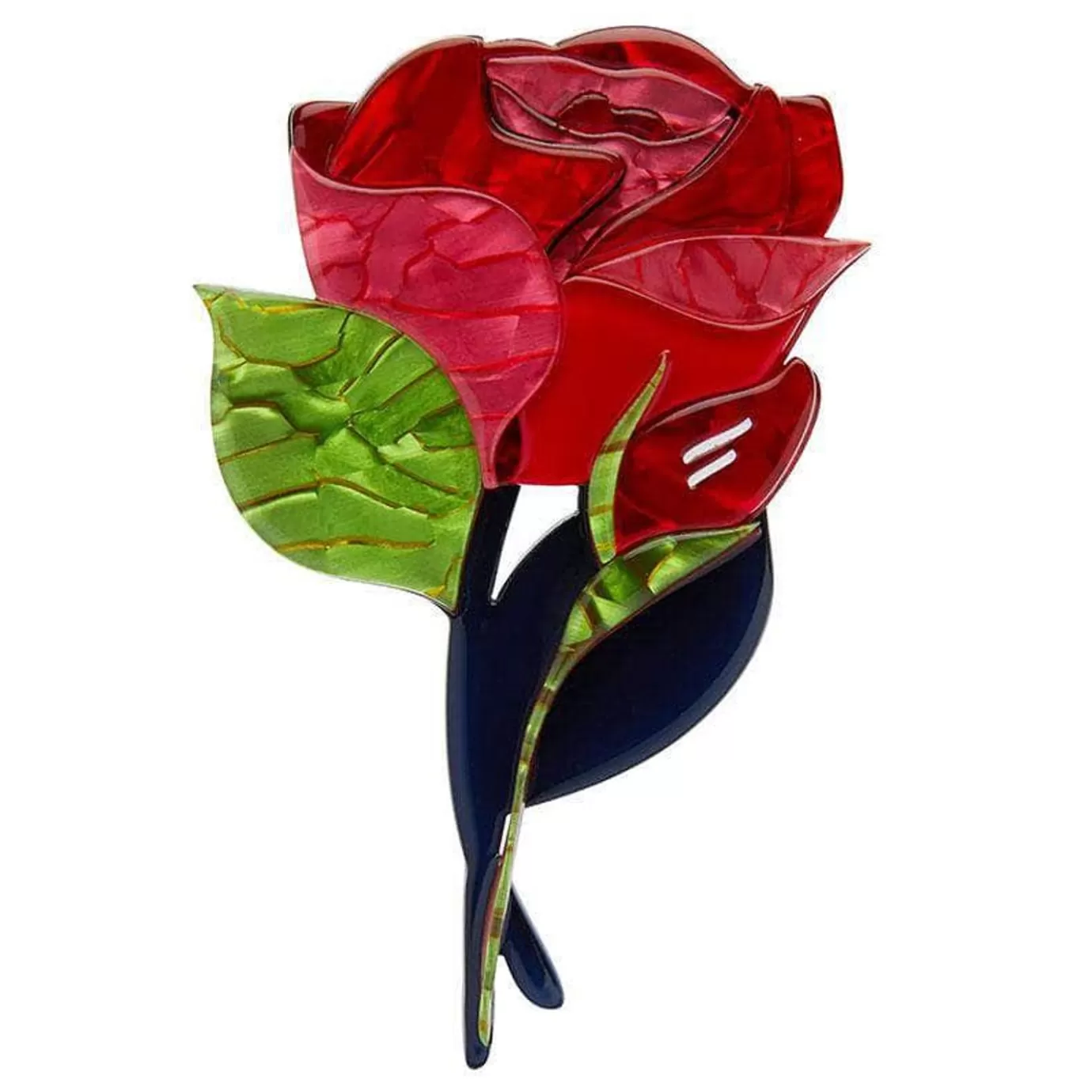 Erstwilder Budding Romance Rose Brooch* Brooches
