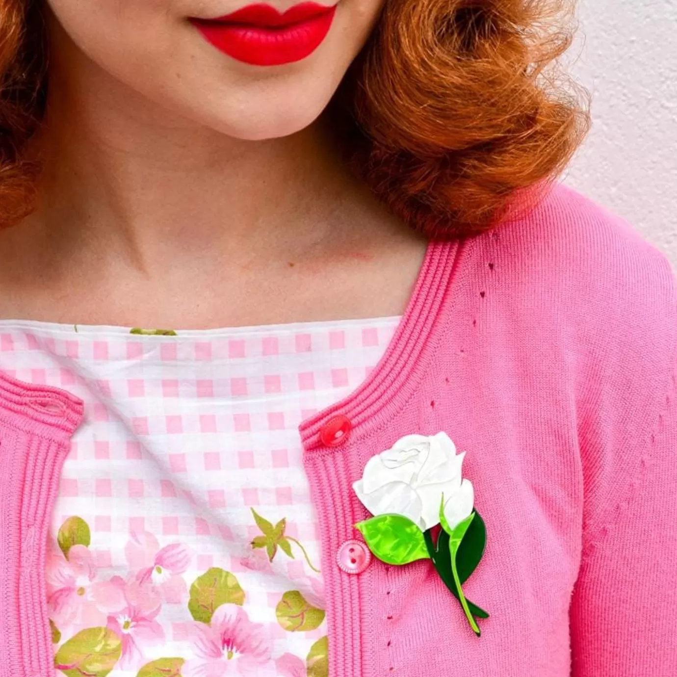 Erstwilder Budding Romance Rose Brooch* Brooches
