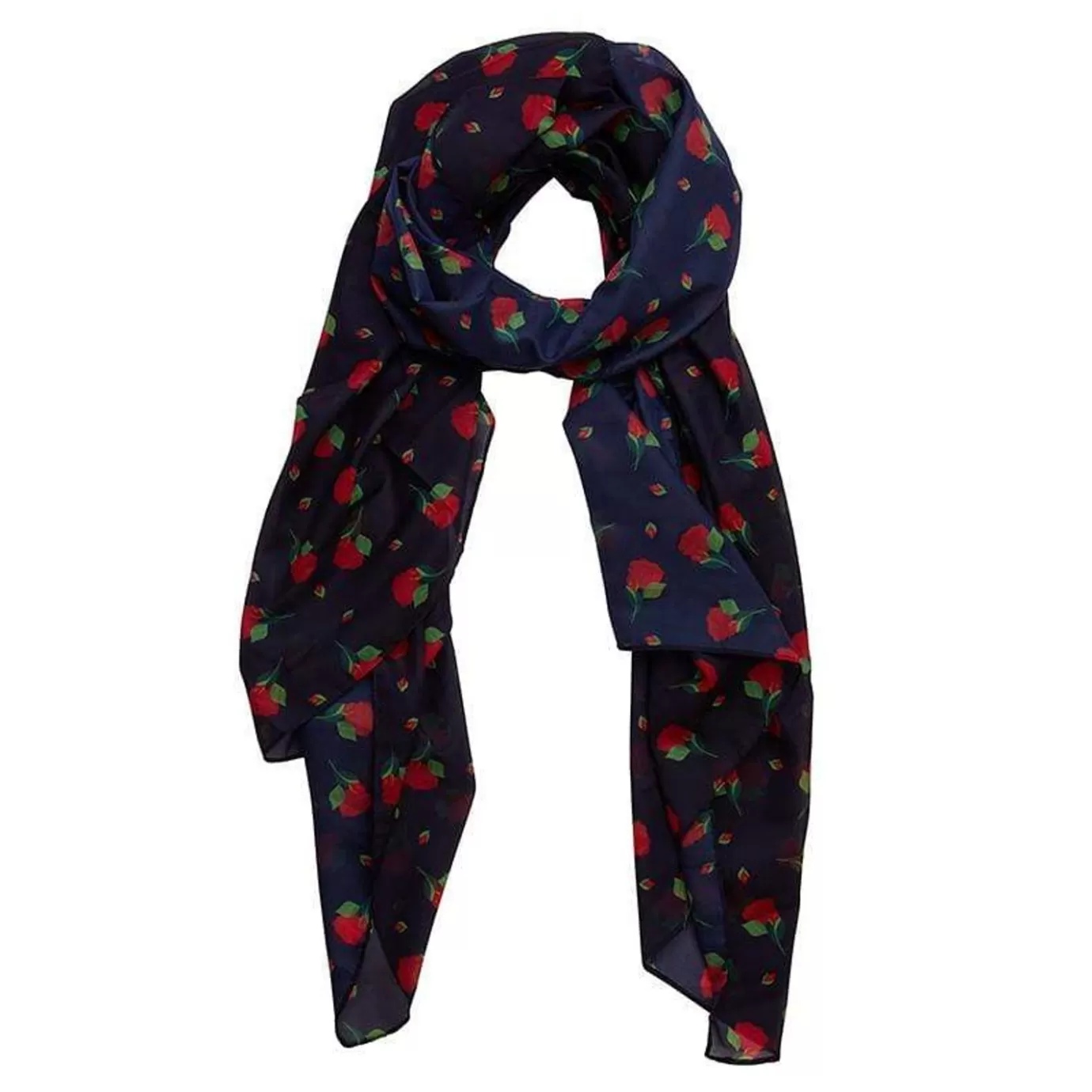 Erstwilder Budding Romance Rose Large Neck Scarf* Scarves