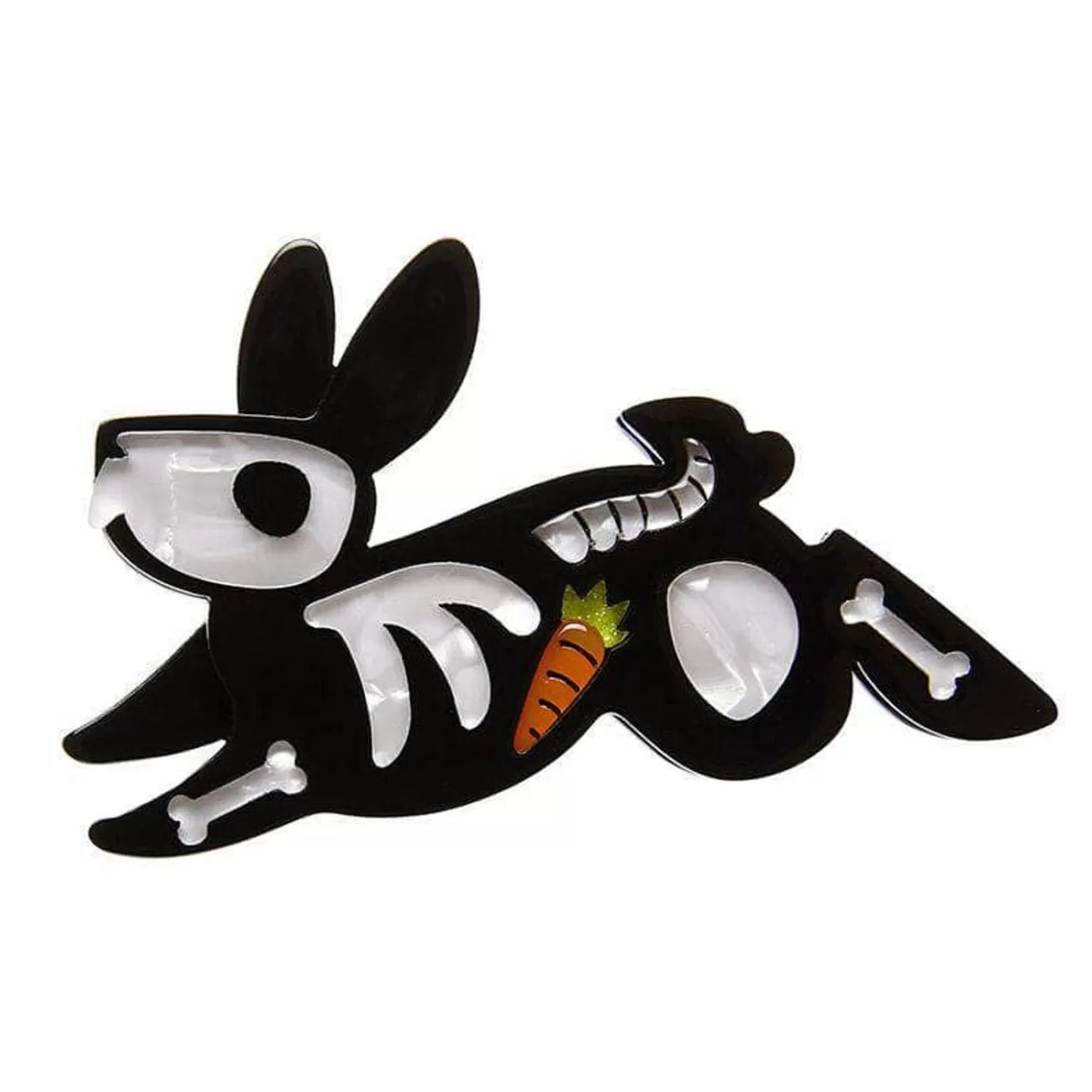 Erstwilder Bunny Bones Brooch* Brooches