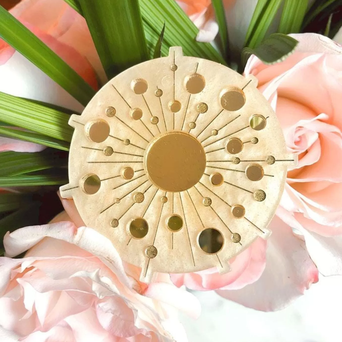 Erstwilder Burst Of Sun Brooch* Brooches