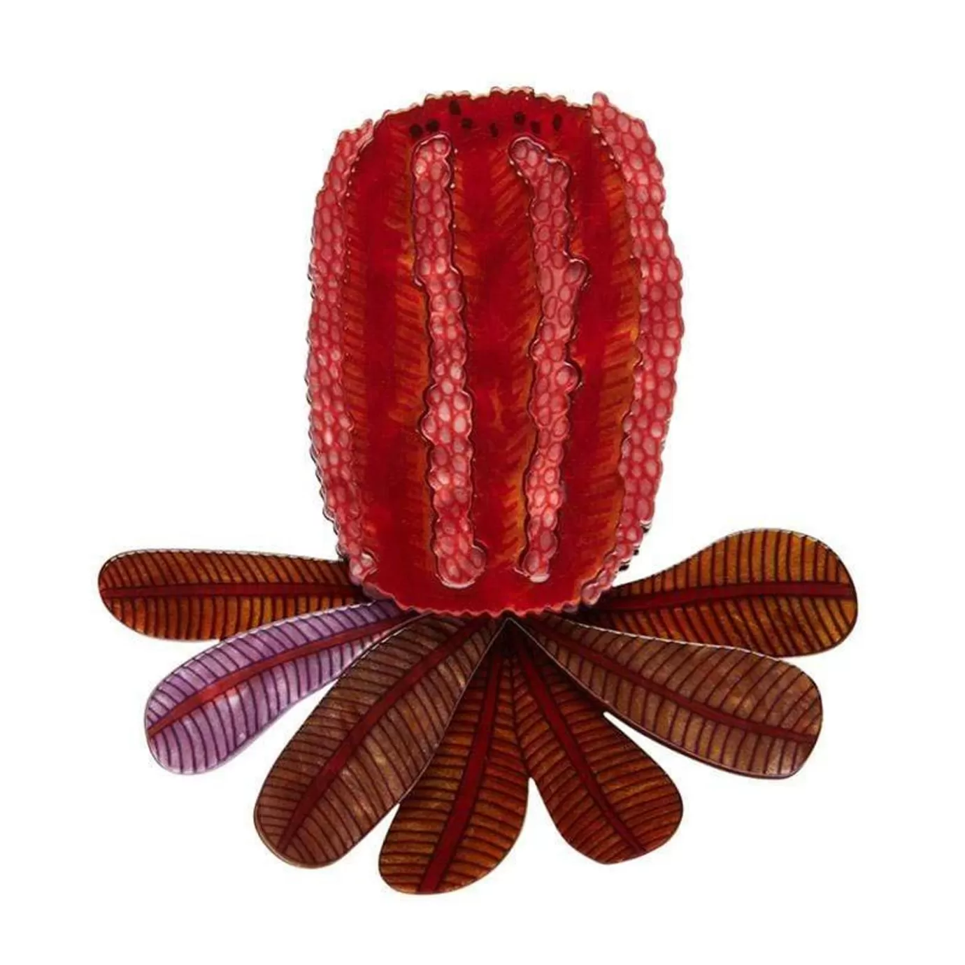 Erstwilder Bushy Blush Brooch* Brooches