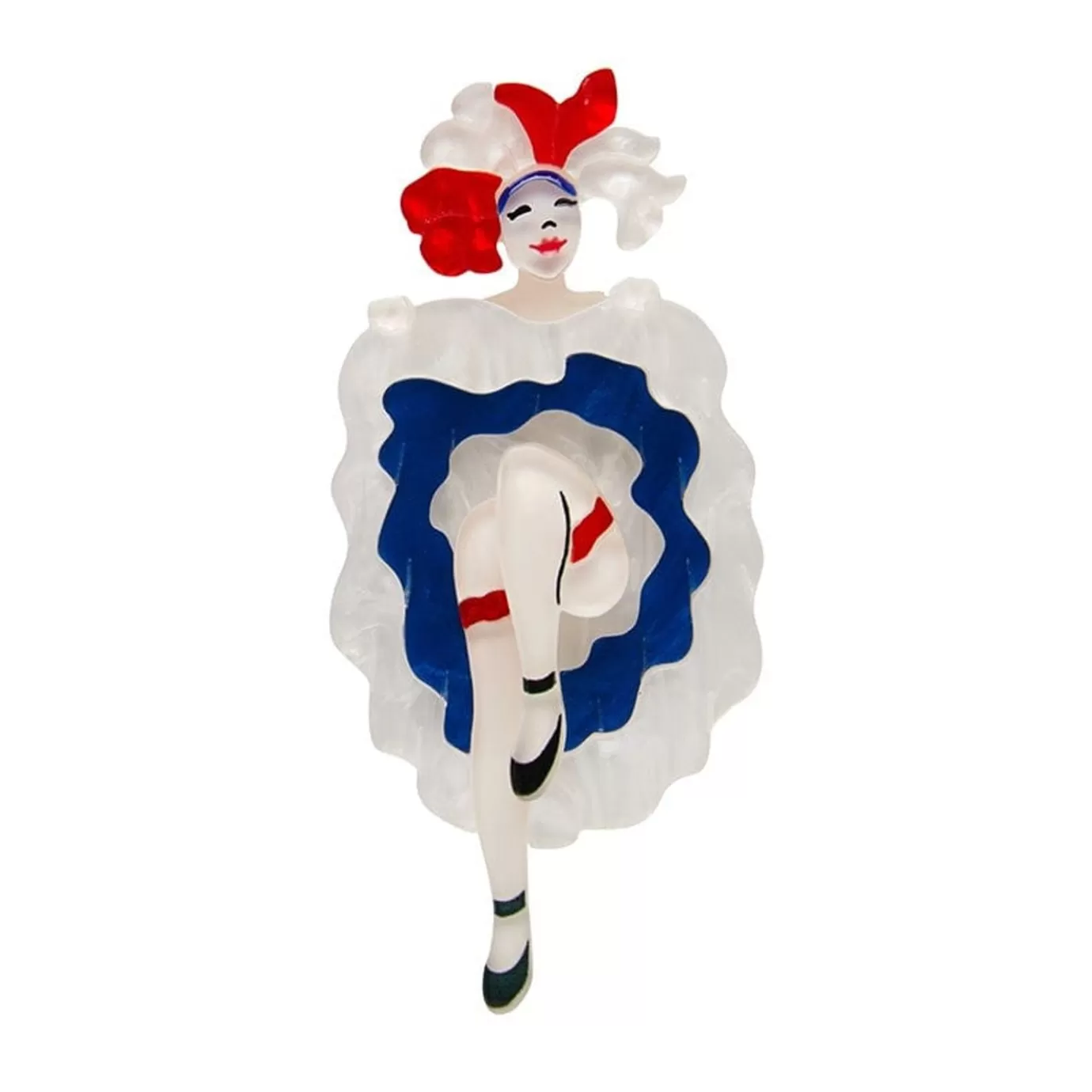 Erstwilder Can-Can Dancer Brooch* Brooches