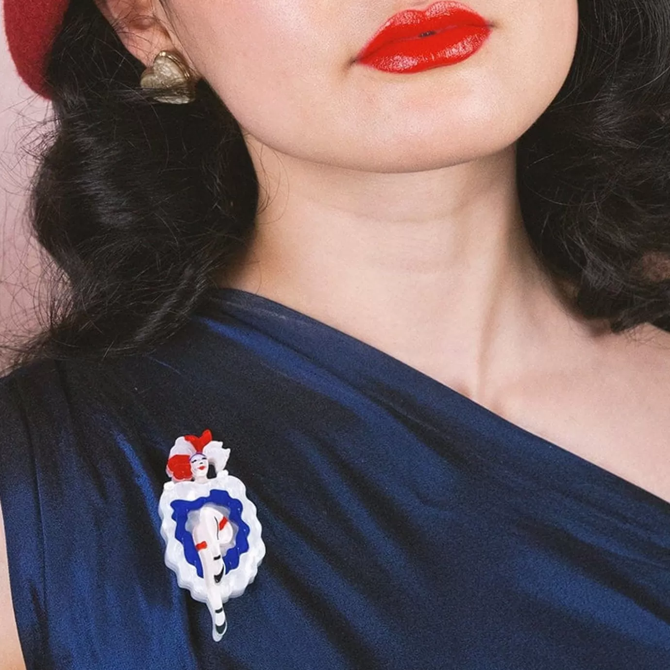 Erstwilder Can-Can Dancer Brooch* Brooches