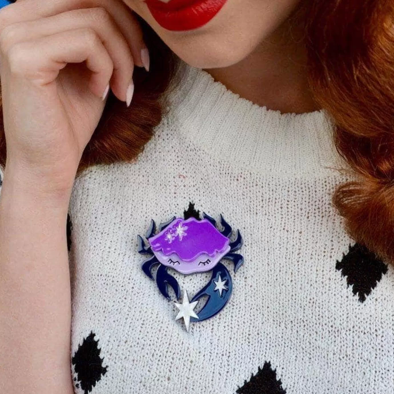 Erstwilder Cancer The Compassionate Brooch* Brooches