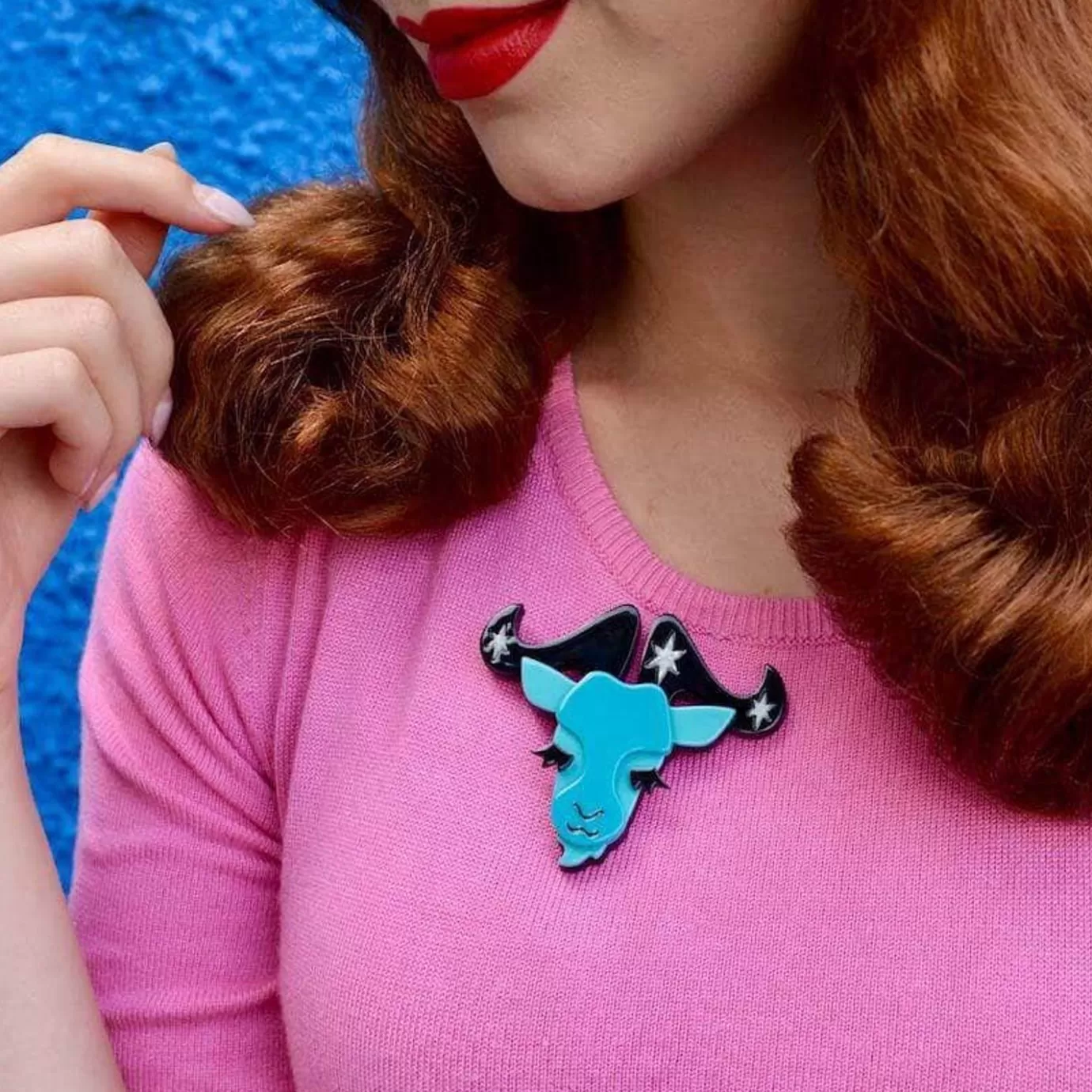 Erstwilder Capricorn The Controlled Brooch* Brooches