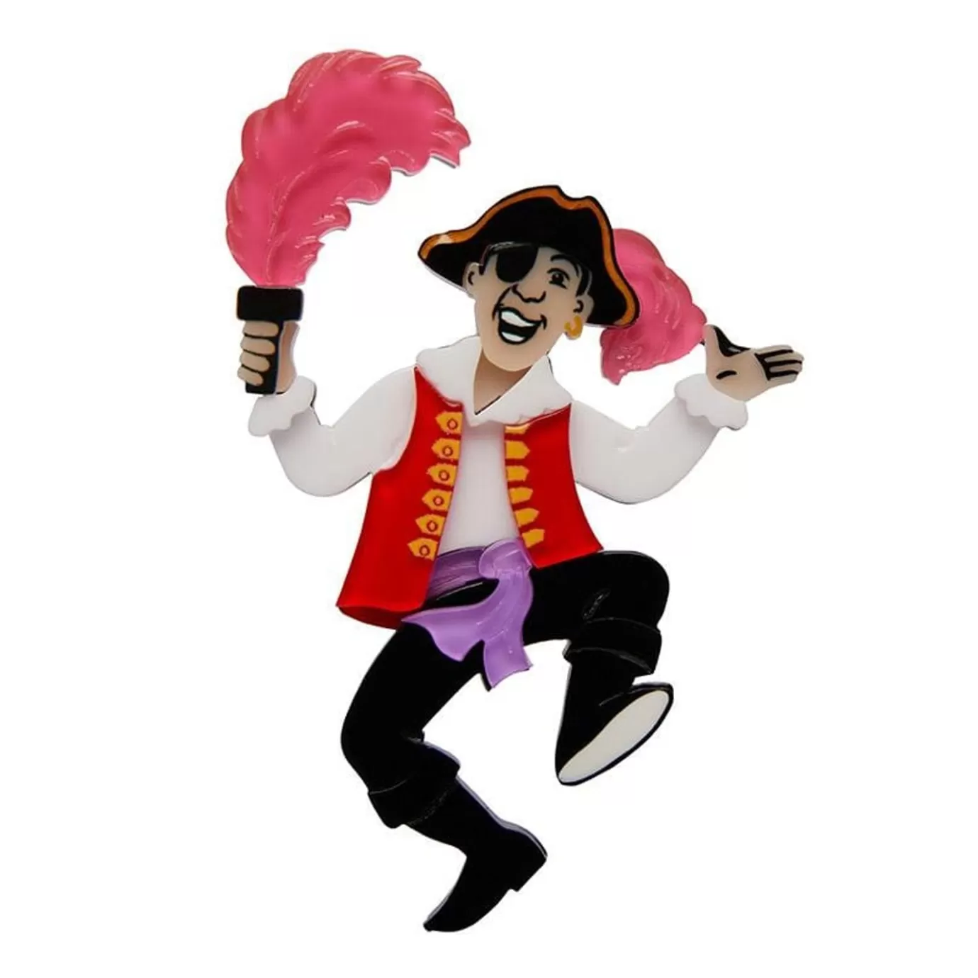 Erstwilder Captain Feathersword Brooch* Brooches