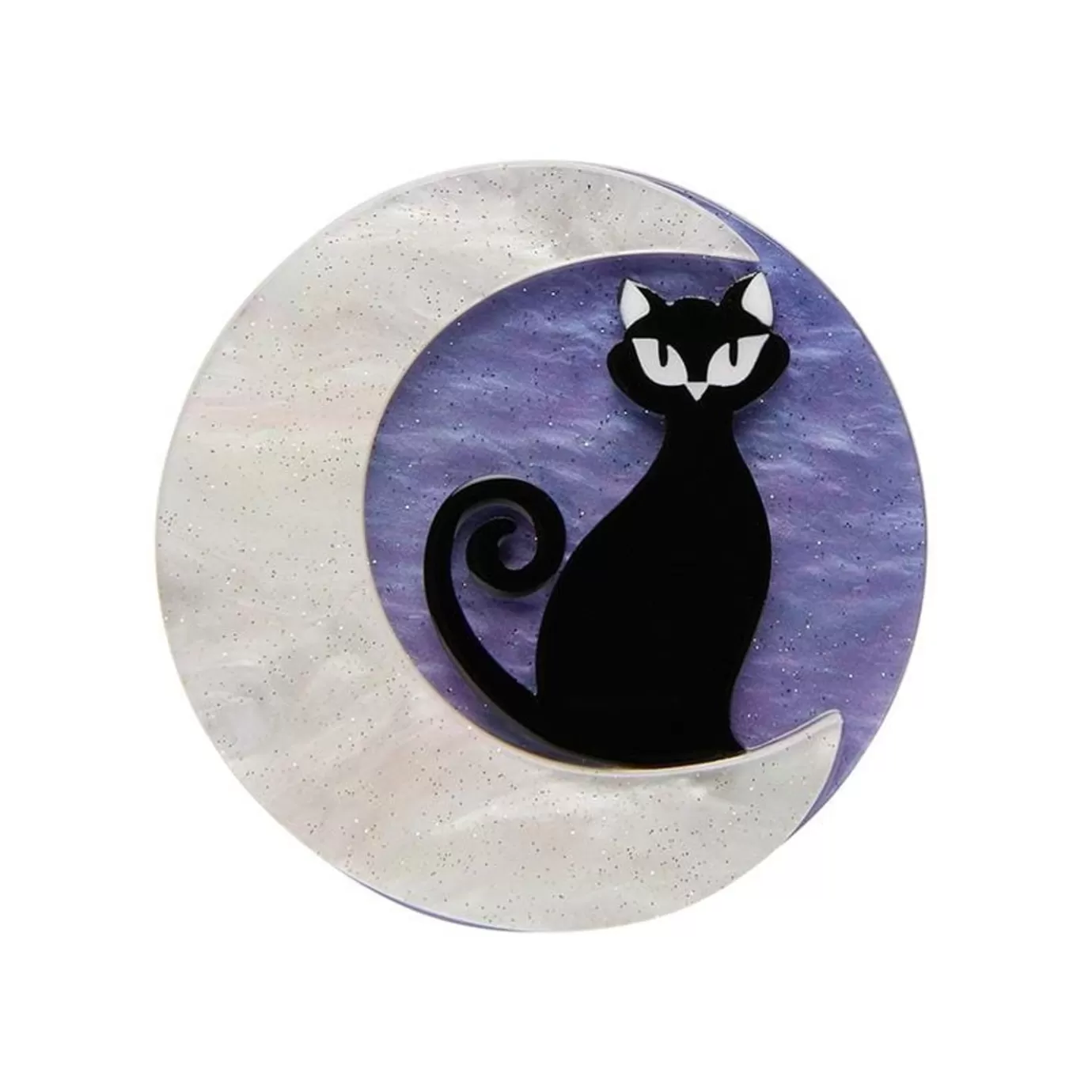 Erstwilder Cara The Halloween Kitty Mini Brooch* Brooches