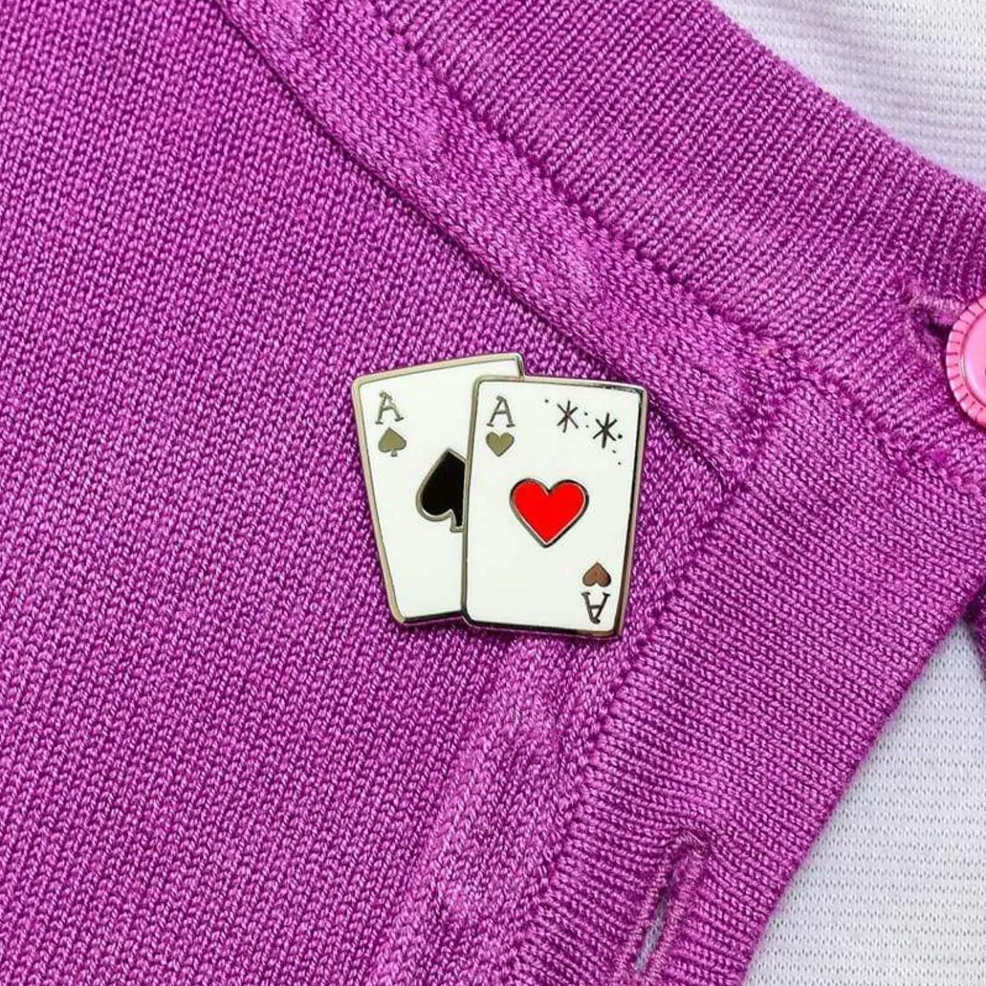 Erstwilder Card Trick Enamel Pin* Enamel Pins