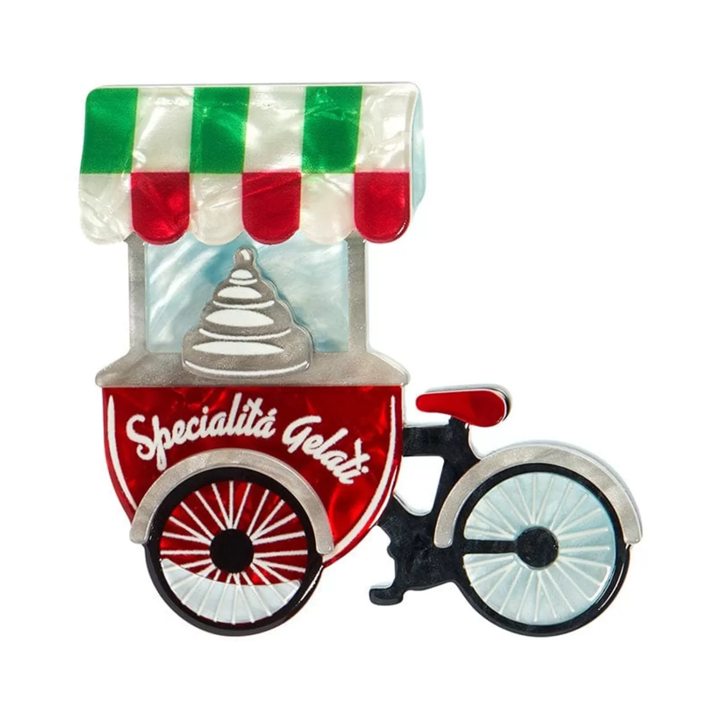Erstwilder Carello Dei Gelati Brooch* Brooches