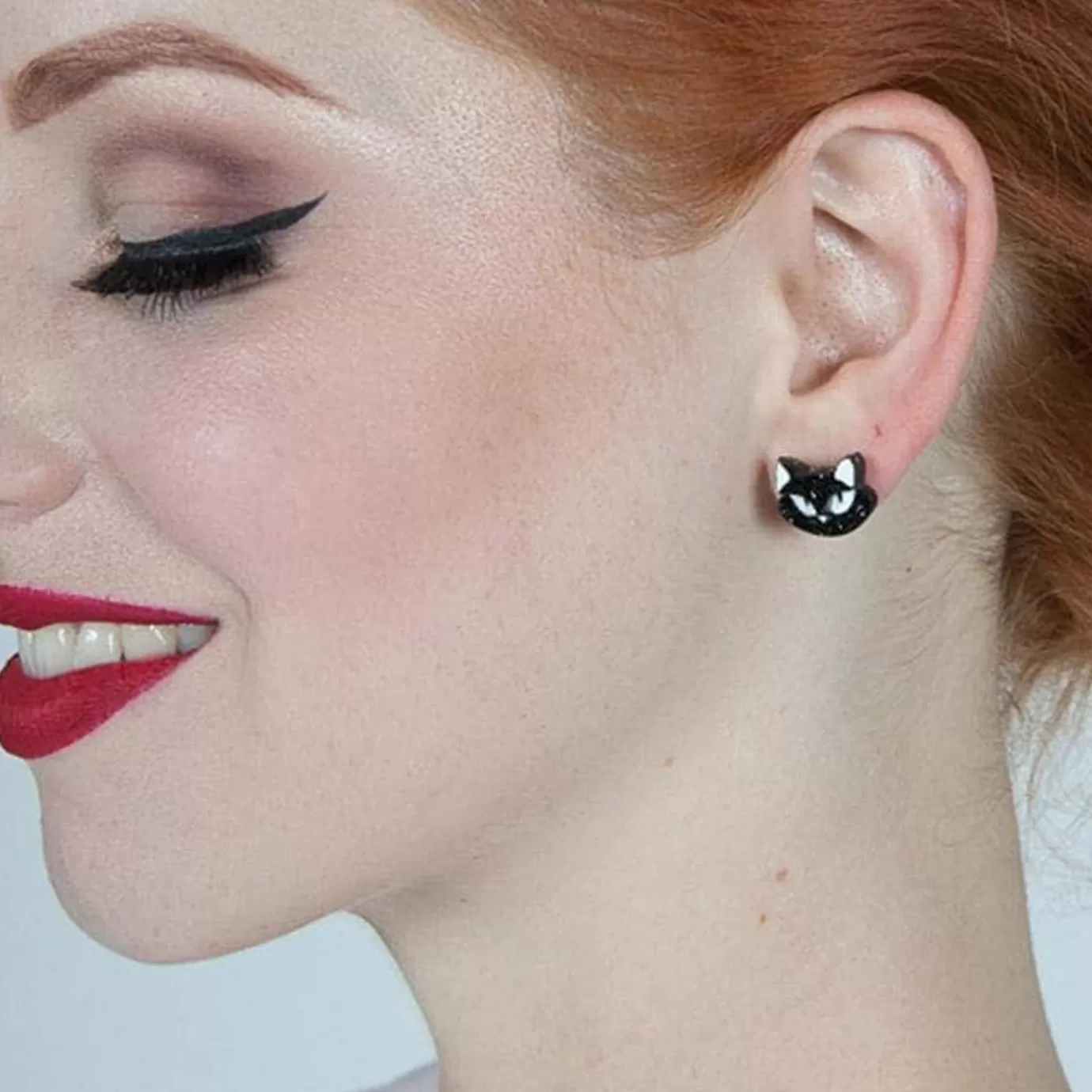 Erstwilder Carla Cat Earrings* Earrings