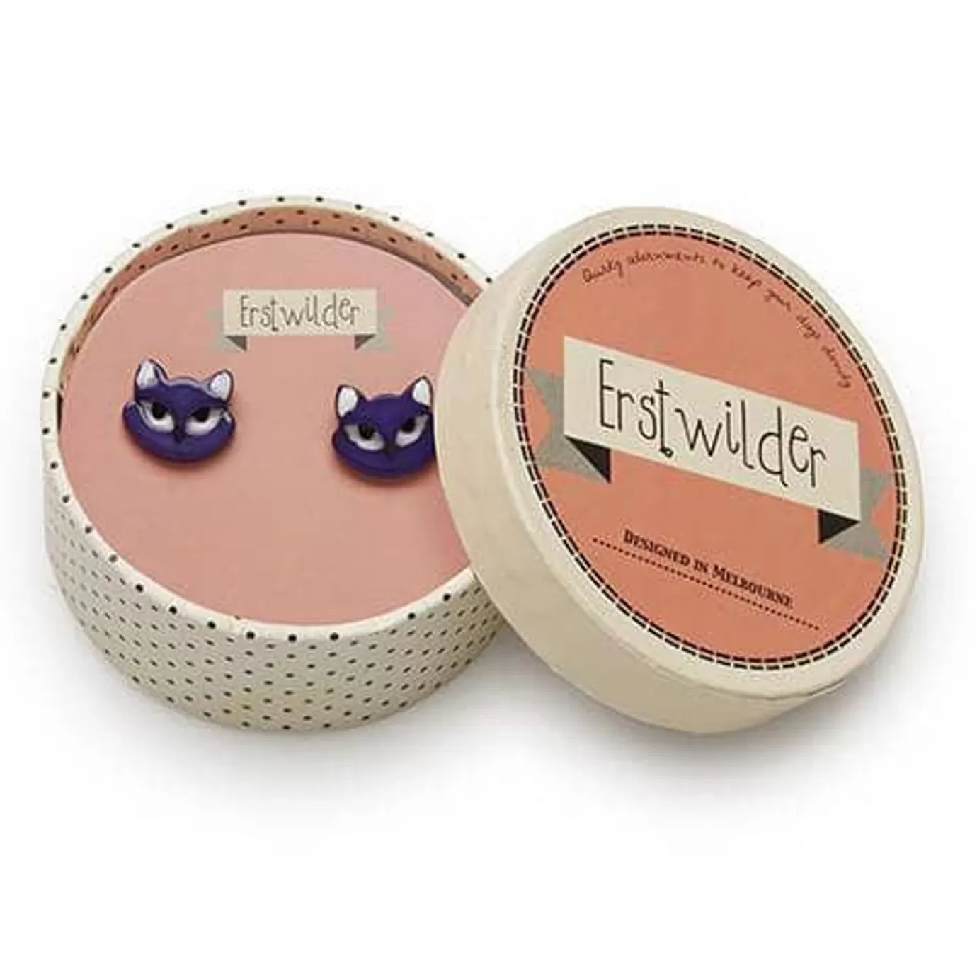 Erstwilder Carla Cat Earrings* Earrings