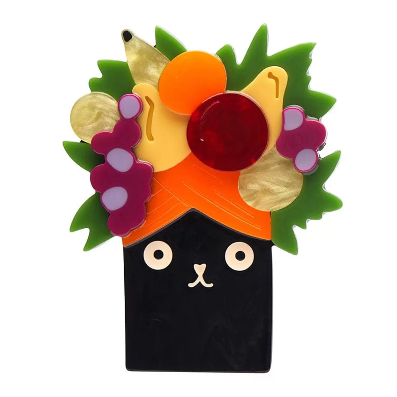 Erstwilder Catmen Miranda Brooch* Brooches