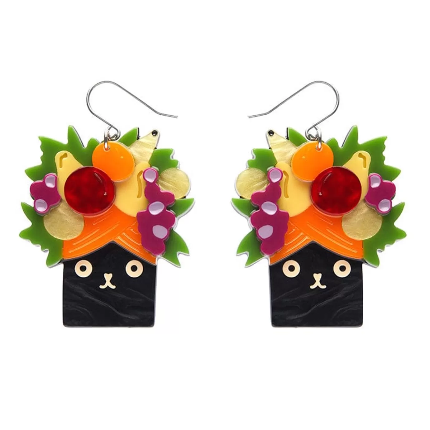 Erstwilder Catmen Miranda Drop Earrings* Earrings